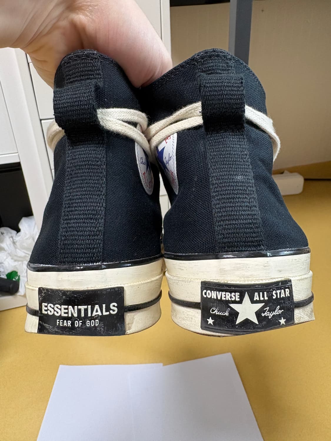 [265] 컨버스 피오갓 에센셜 척테일러 블랙 상품이미지5