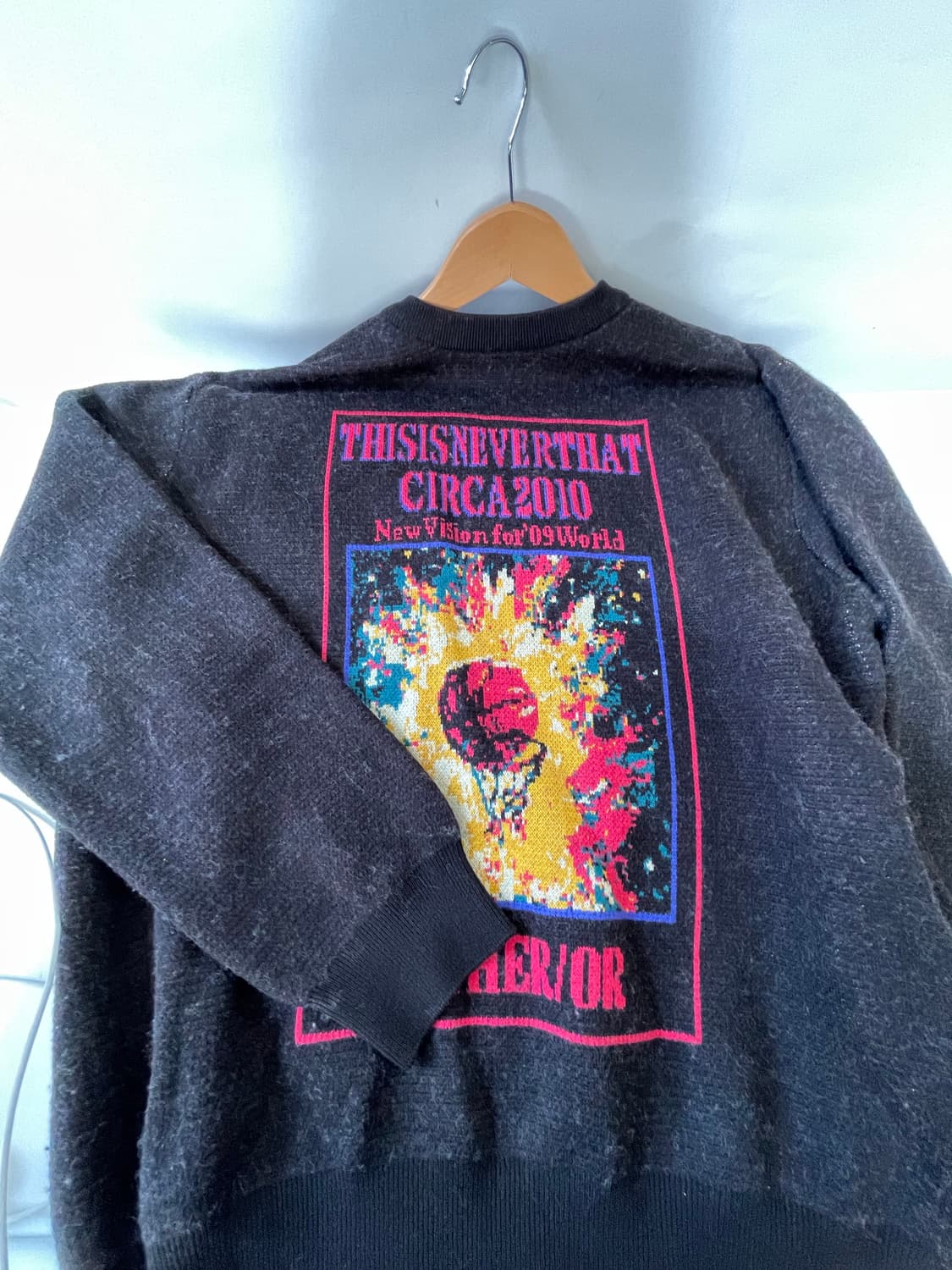 디스이즈네바댓 바스켓볼 니트 L 상품이미지7