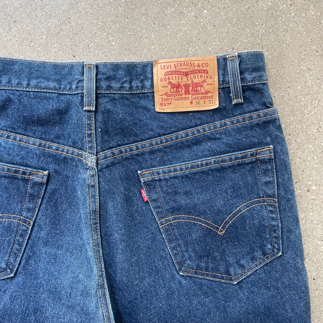 빈티지 리바이스 517 레드탭  made in usa 상품이미지6