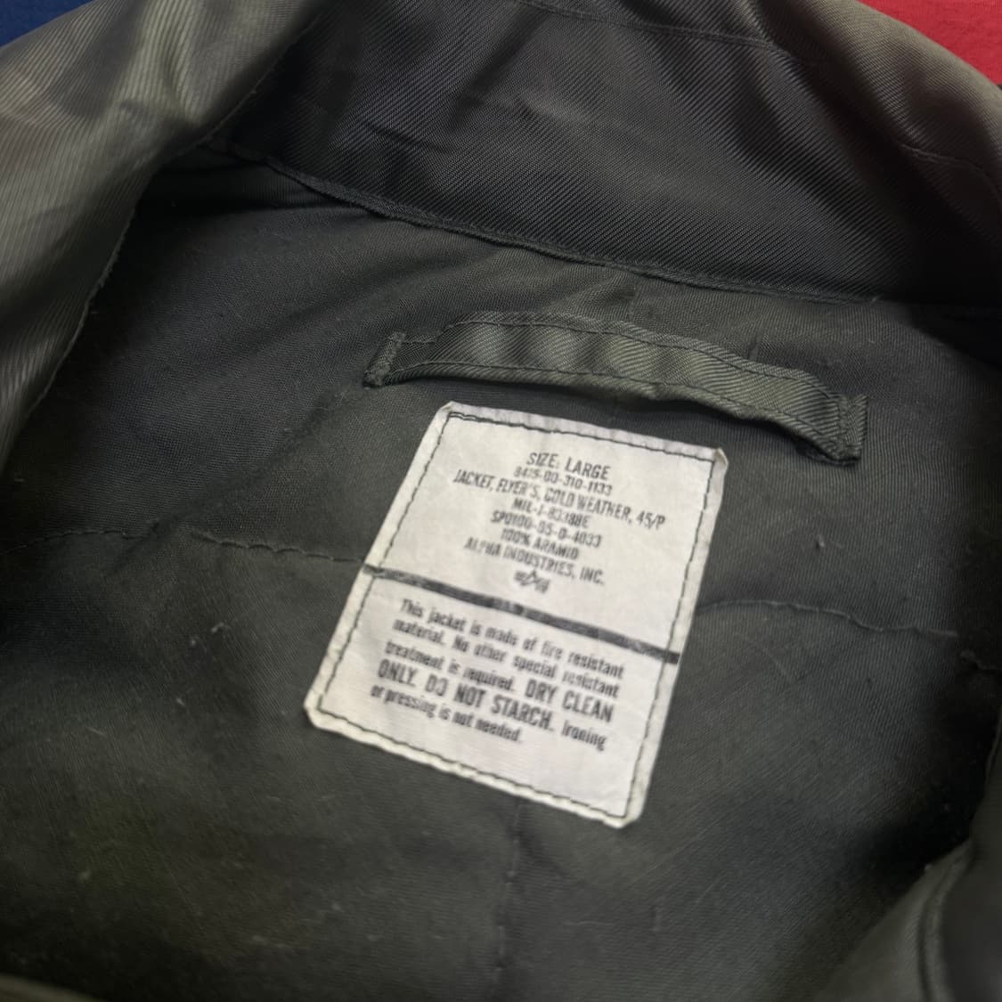[L] [military] 밀리터리 미군 cwu-45p 자켓 상품이미지7
