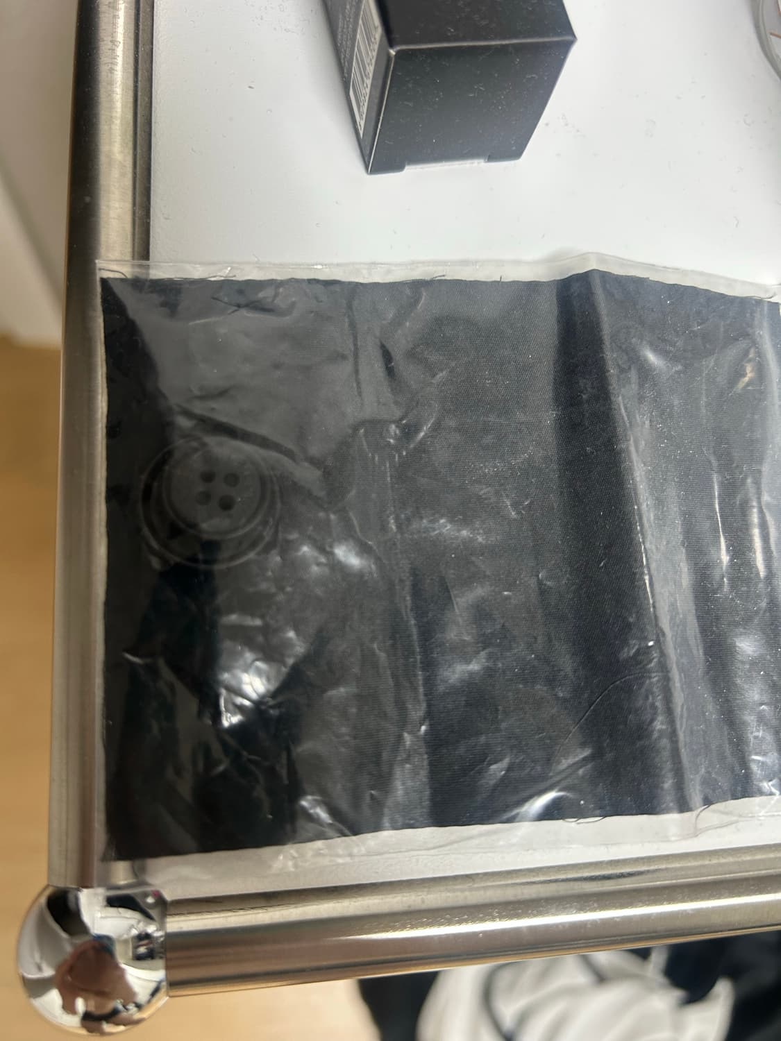[M] 꼼데가르송 옴므 코튼 블랙 블레이저 자켓 상품이미지10