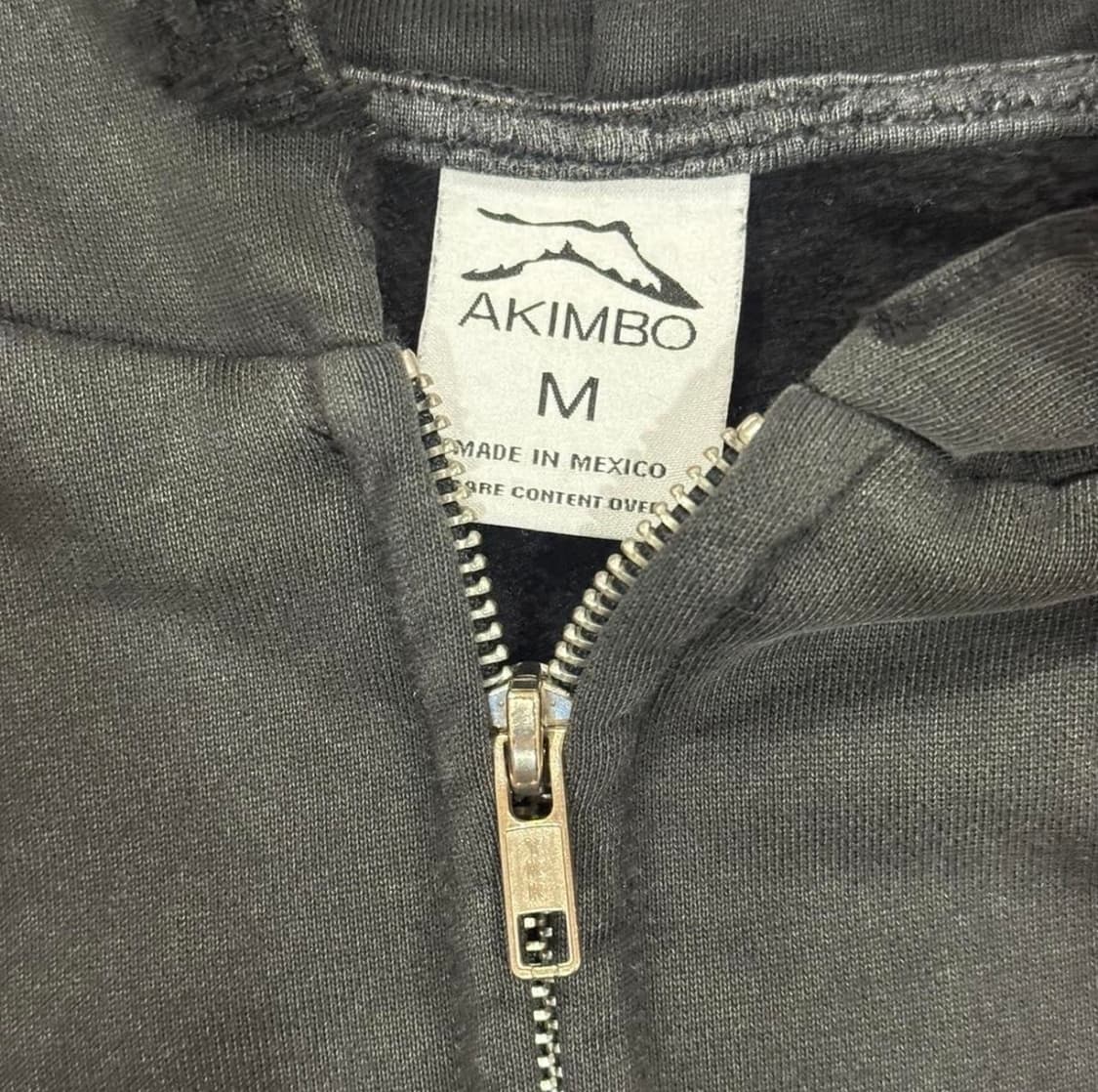아킴보클럽 와치 피커 집업 후디 M 상품이미지2