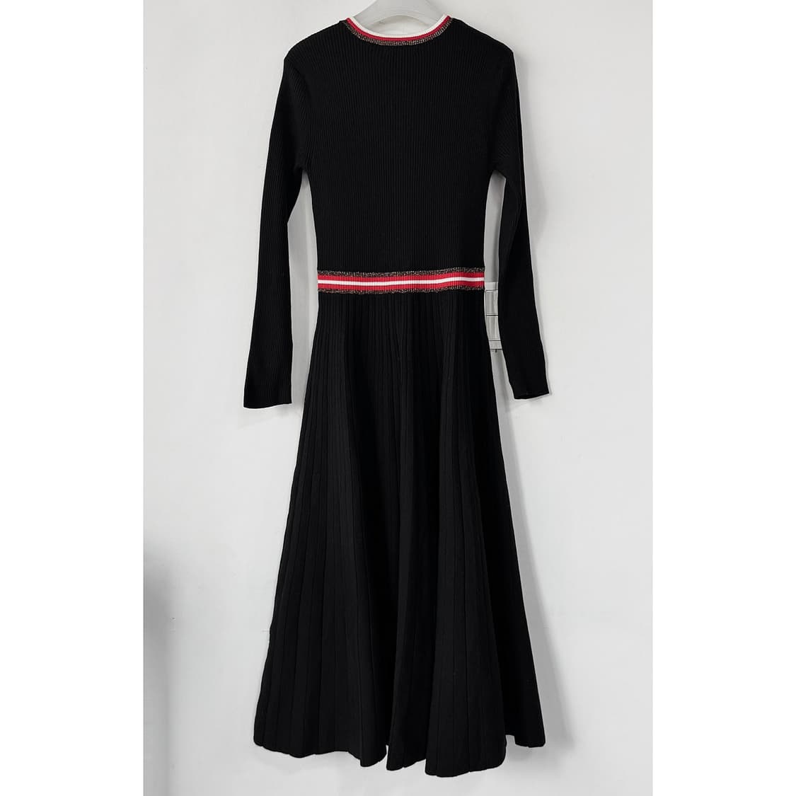 마쥬 maje 배색라인 버튼업 니트 원피스 상품이미지5