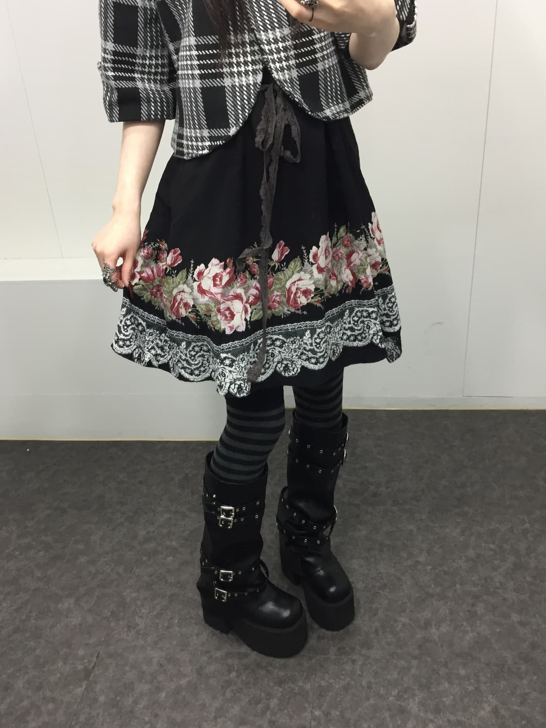 AXES FEMME 엑시즈팜 체크 코디 🪷 상품이미지6