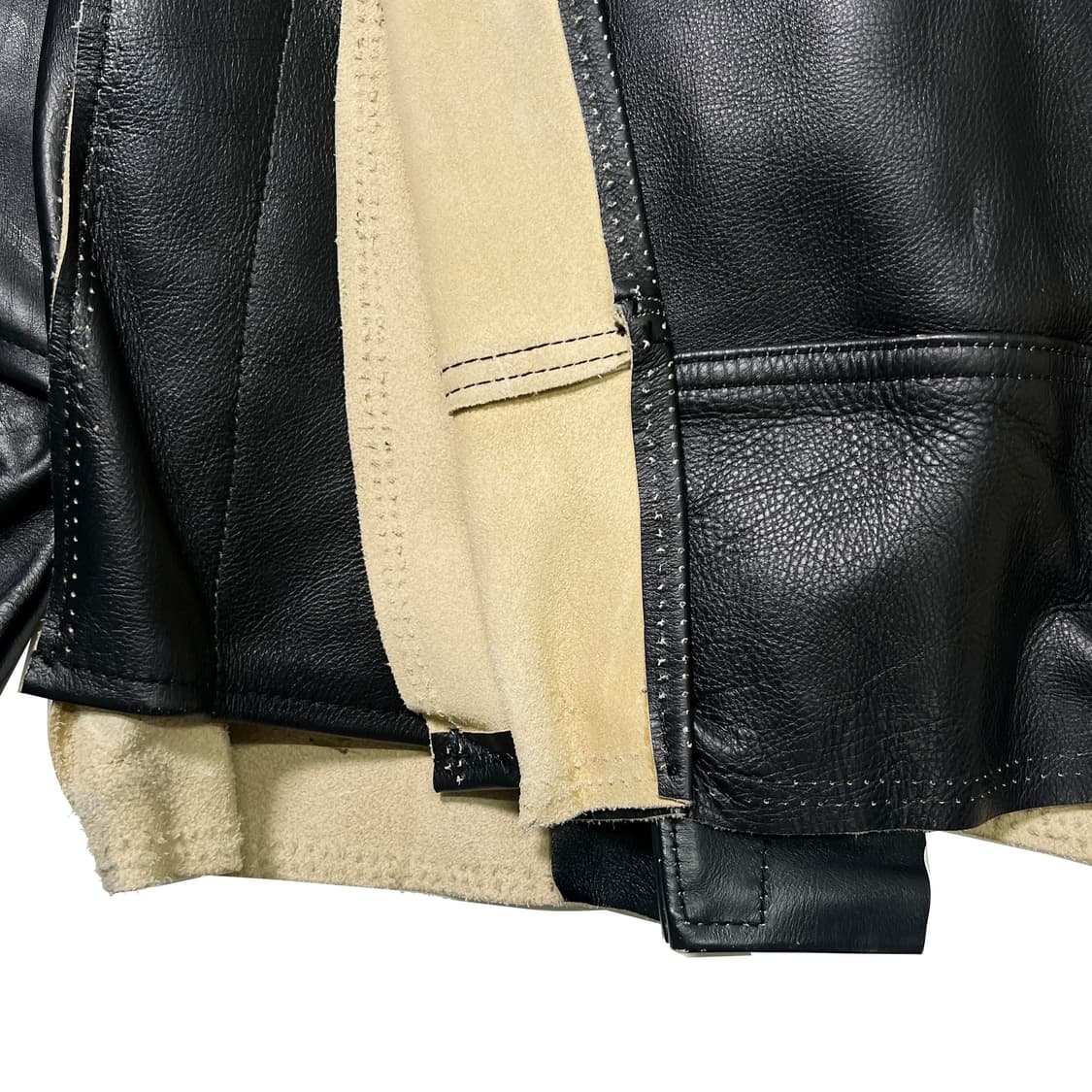 메종 마르지엘라 X H&M 레더 바이커 자켓 (32) 상품이미지8