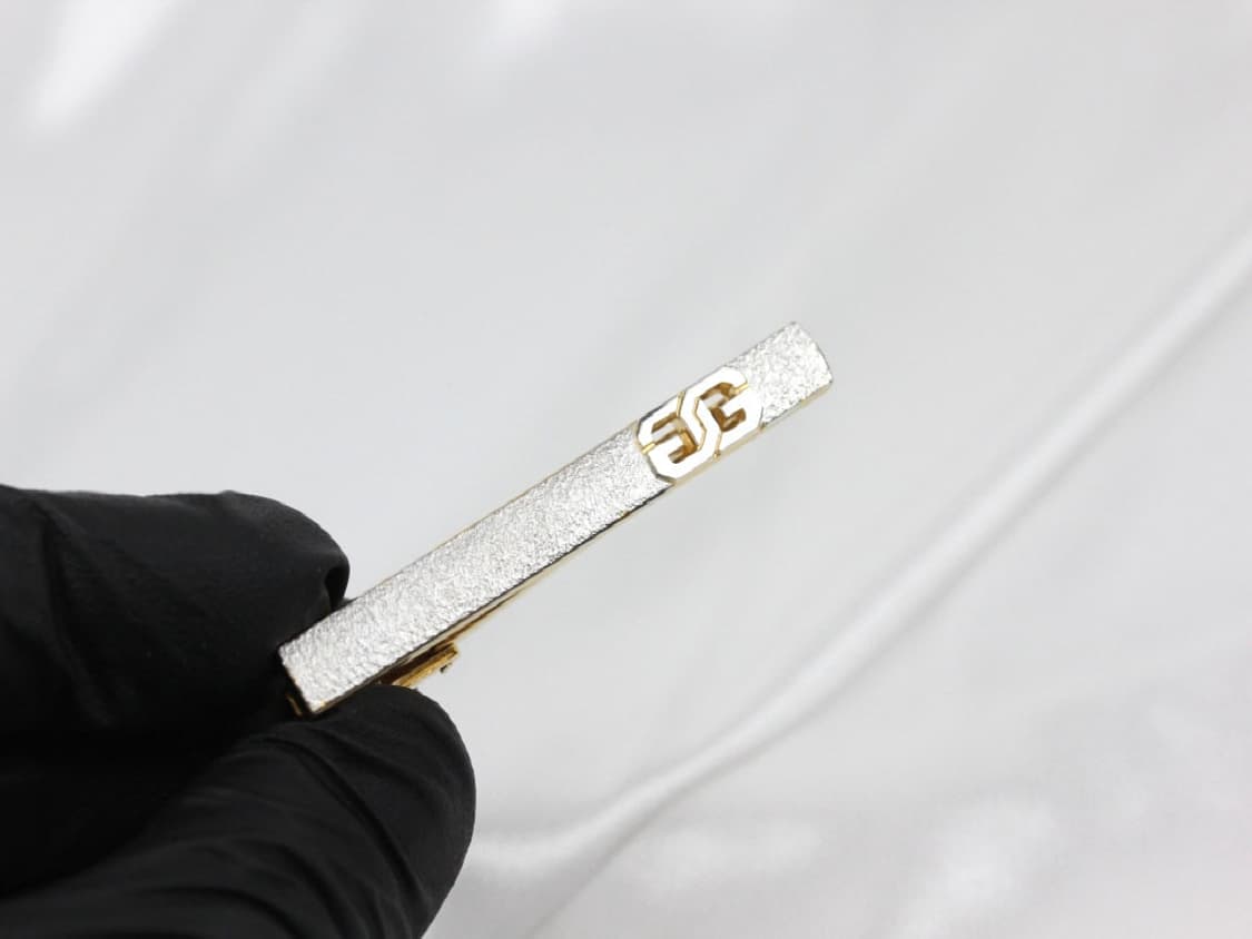 지방시 A등급 5cm GG로고 남자 명품 넥타이핀 상품이미지5