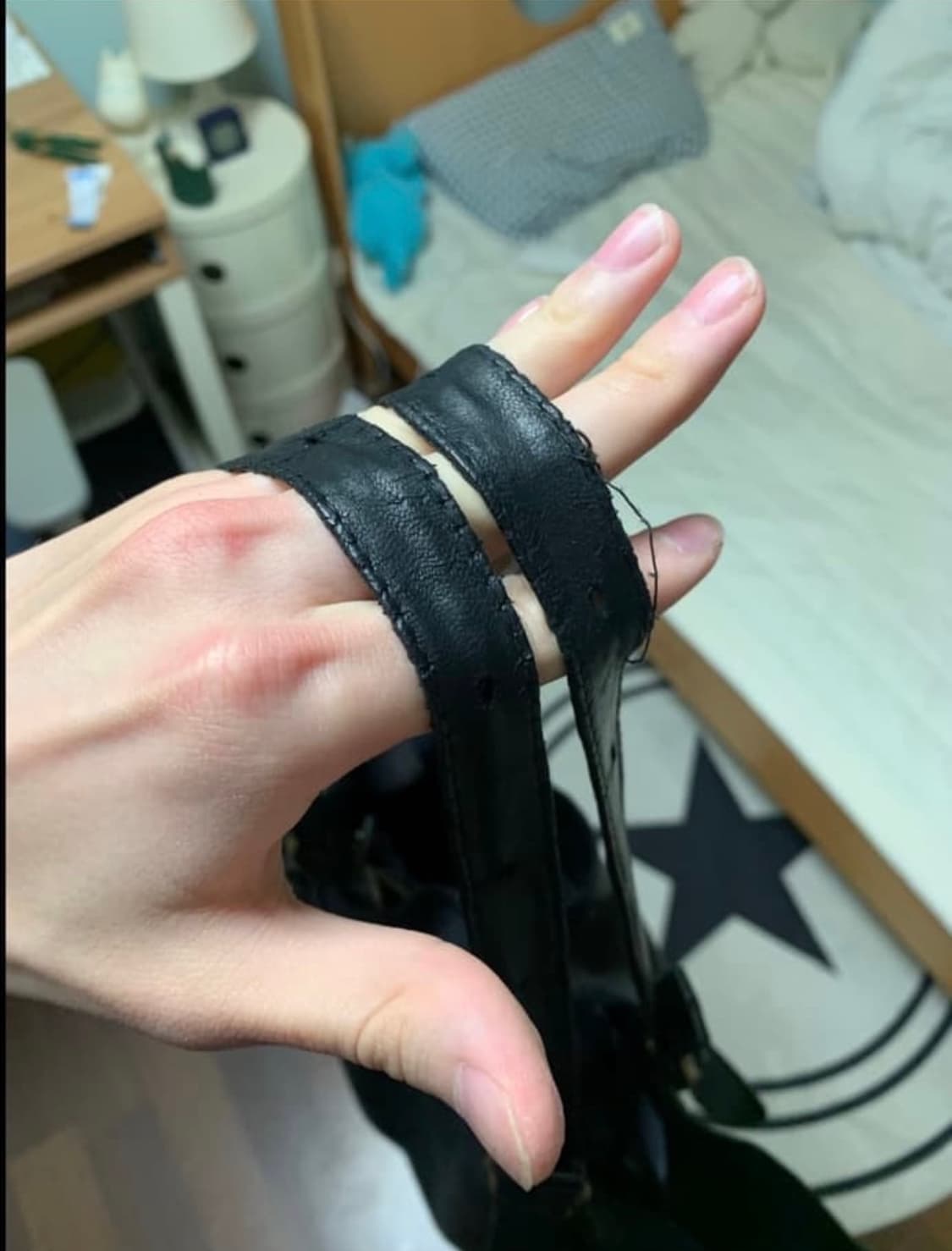 마르지엘라 레더 토트백 상품이미지2