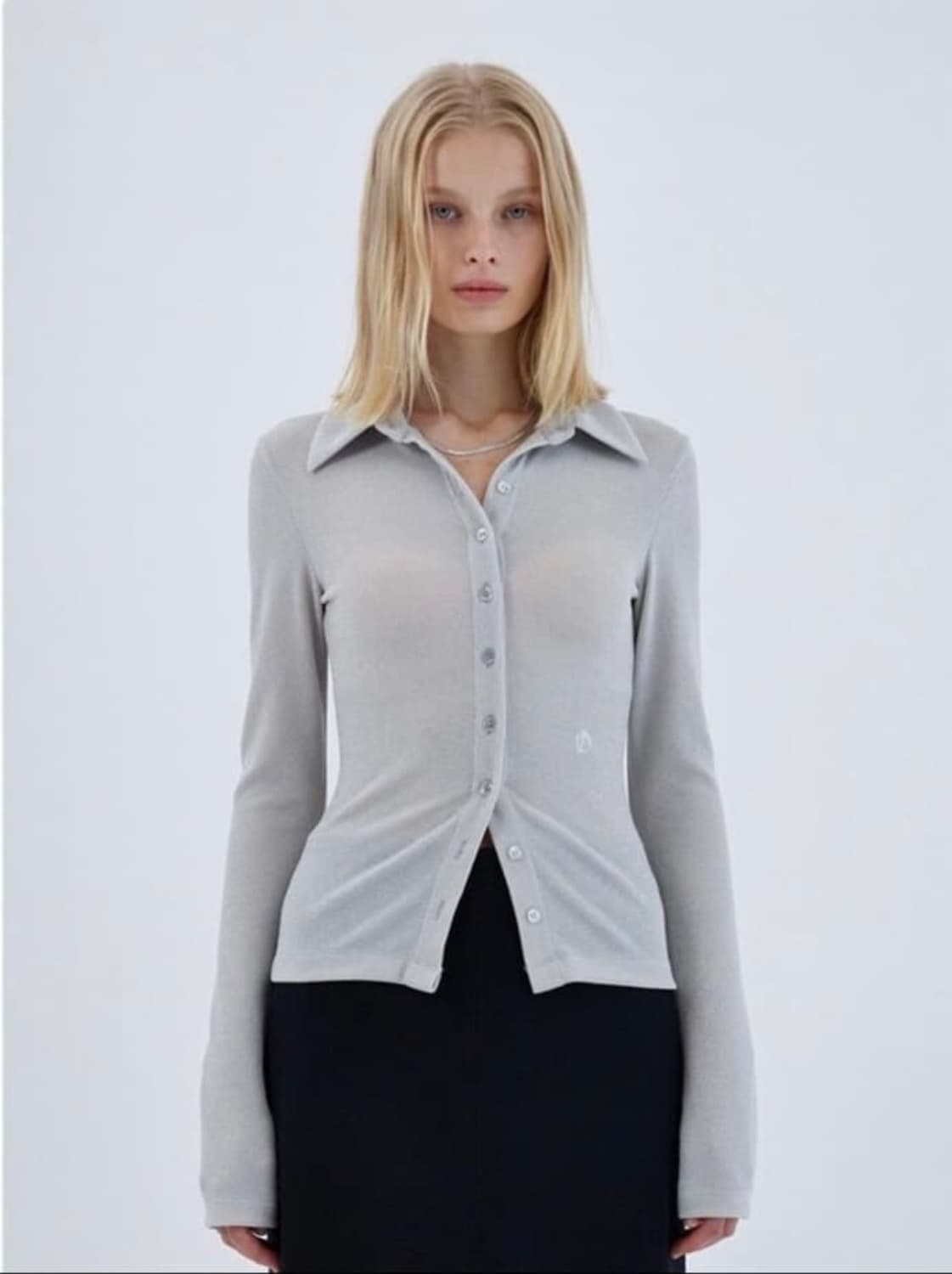 더오픈 프로덕트 글리터 셔츠 상품이미지1