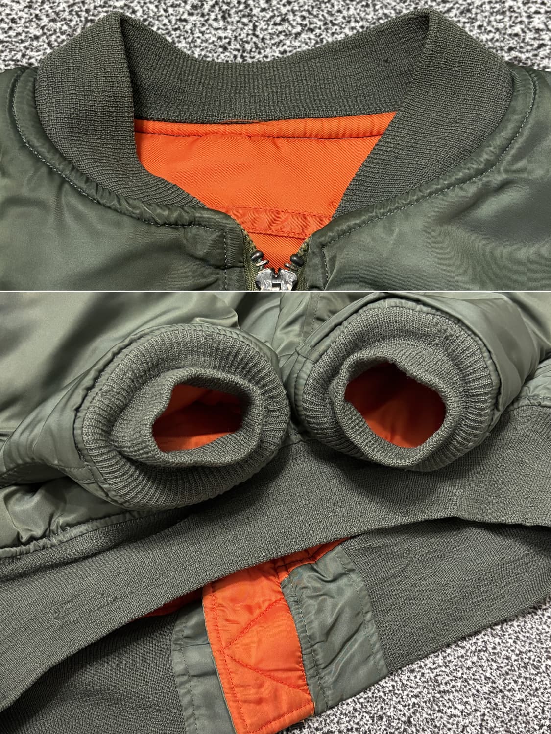 60s 오리지널 ma-1 자켓 D타입 상품이미지6