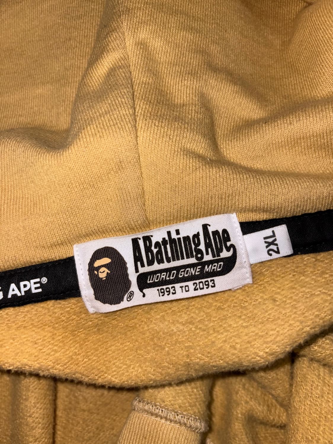 베이프 황계 더블 샤크 후드집업  상품이미지5