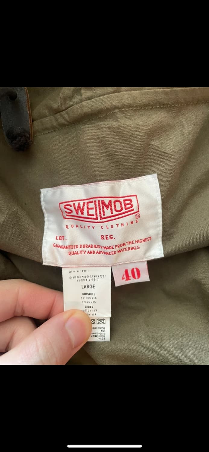 스웰맙 m-47 파카 L 상품이미지4