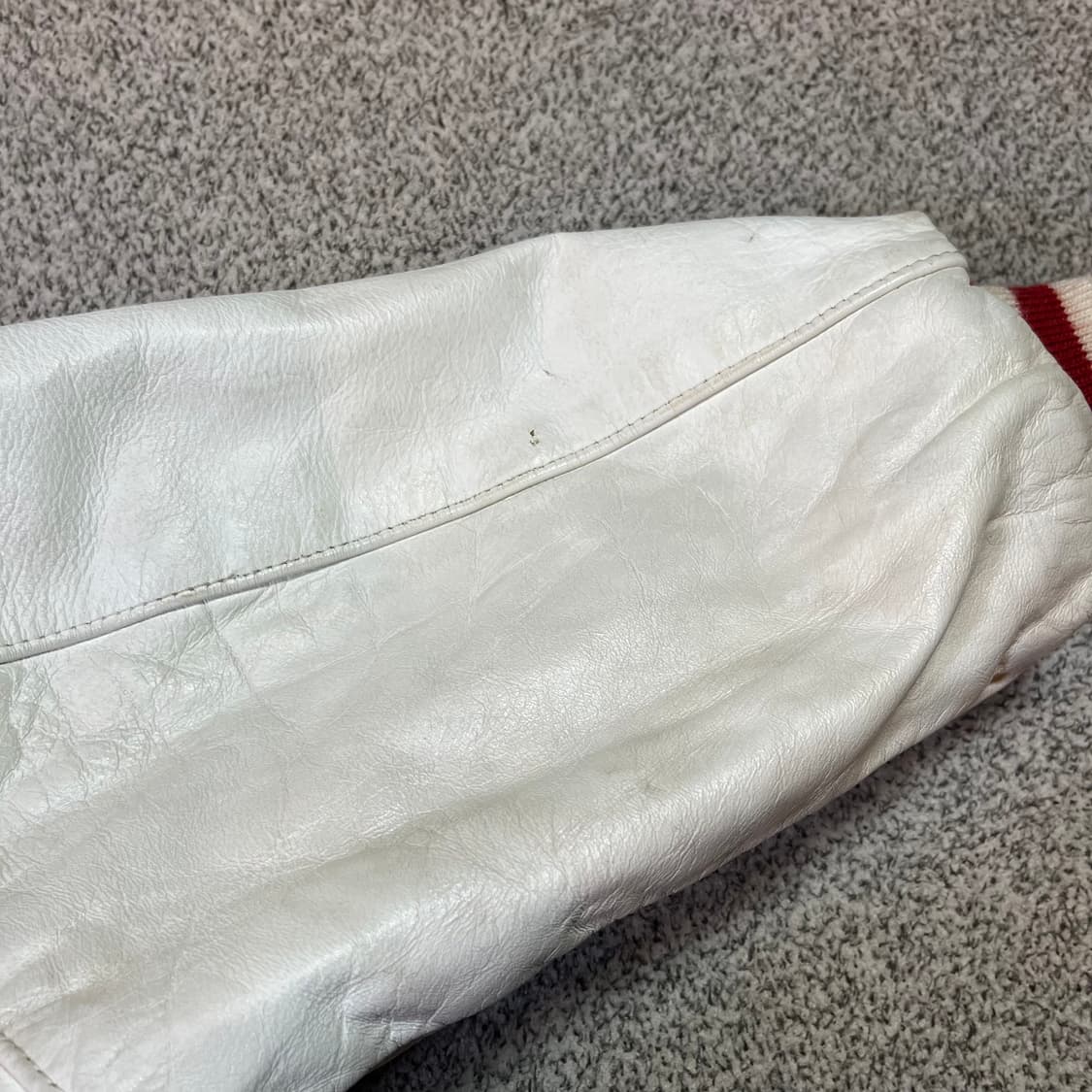 드롱 빅로고 USA 바시티 자켓 상품이미지8