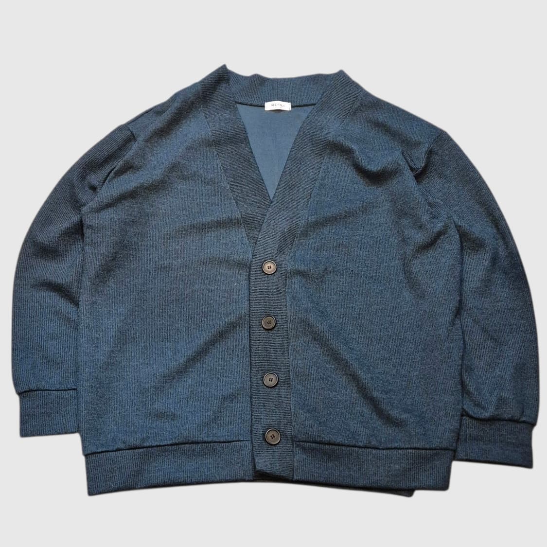 FREE(착샷잇음) 청록 니트가디건 상품이미지1