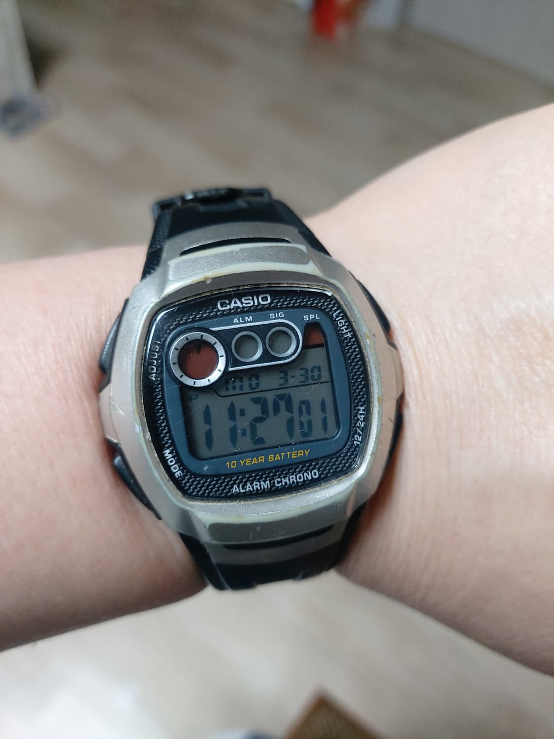 카시오 알람 크로노 전자시계 상품이미지4
