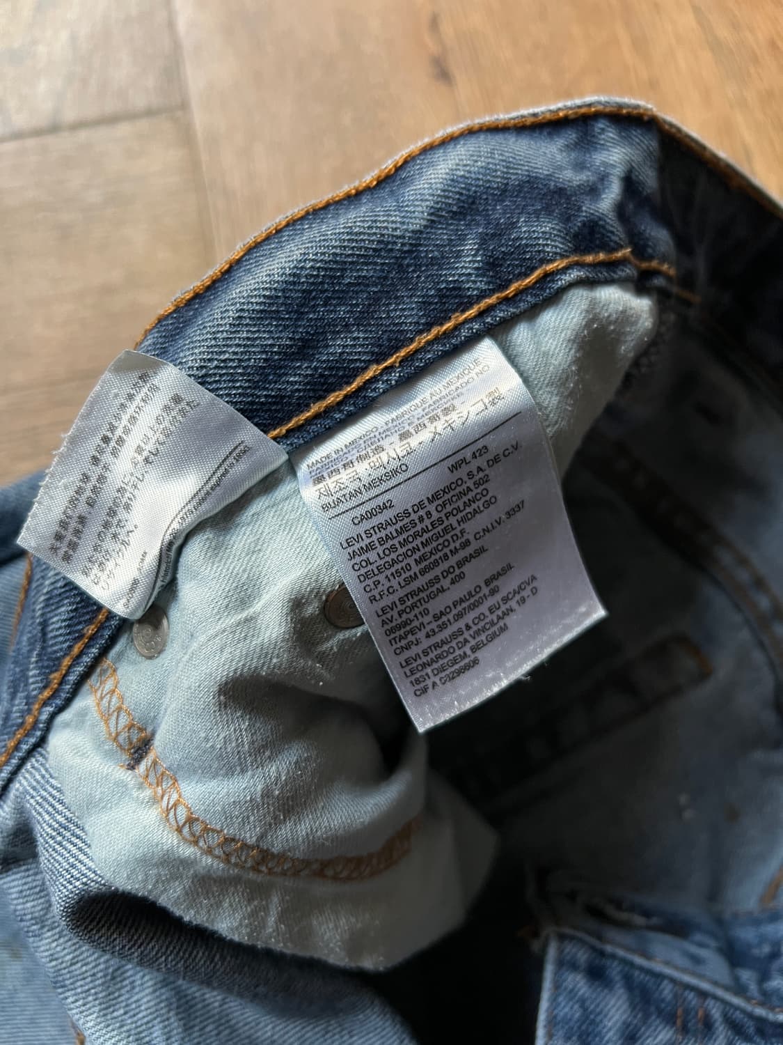 [38]리바이스 517 미디엄블루 플레어진 F3 상품이미지5