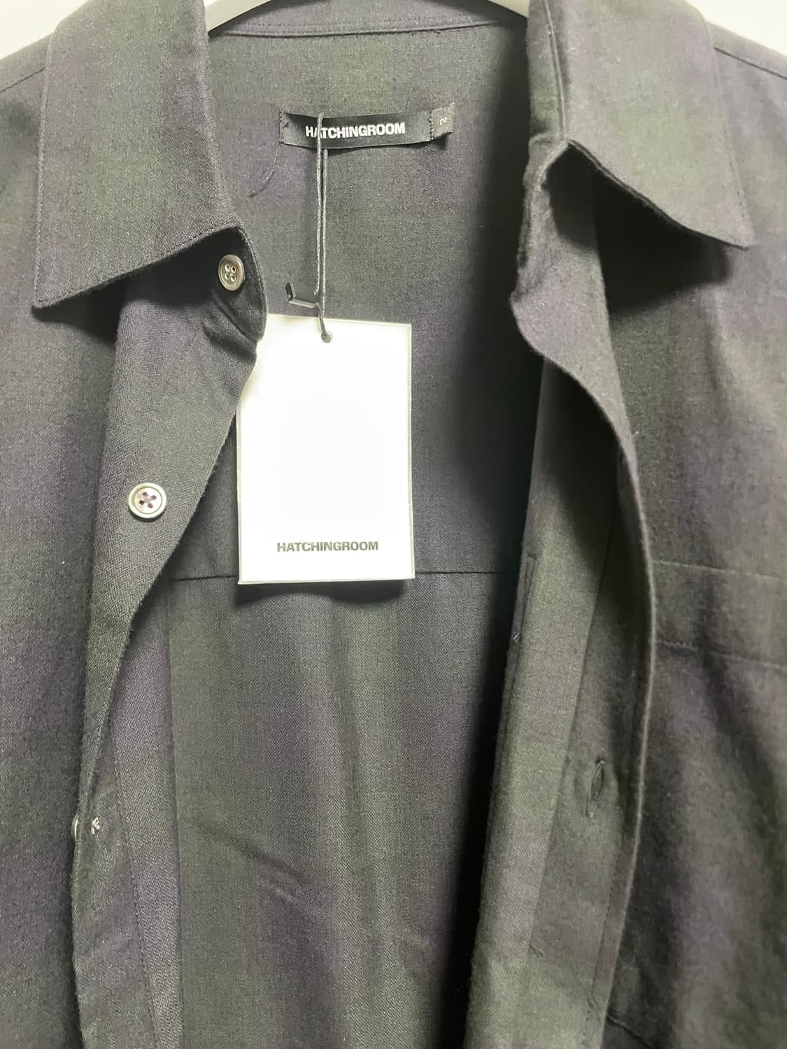 2) 해칭룸 레귤러셔츠 블랙와치 상품이미지2