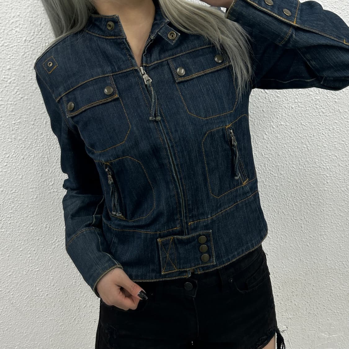 폴로 랄프로렌 센터포켓 청데님 자켓 S 상품이미지2