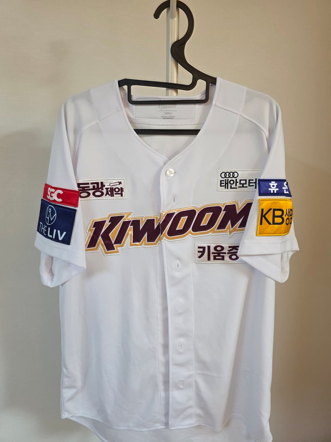 키움 히어로즈 고급형 이정후 홈 유니폼  100 상품이미지2