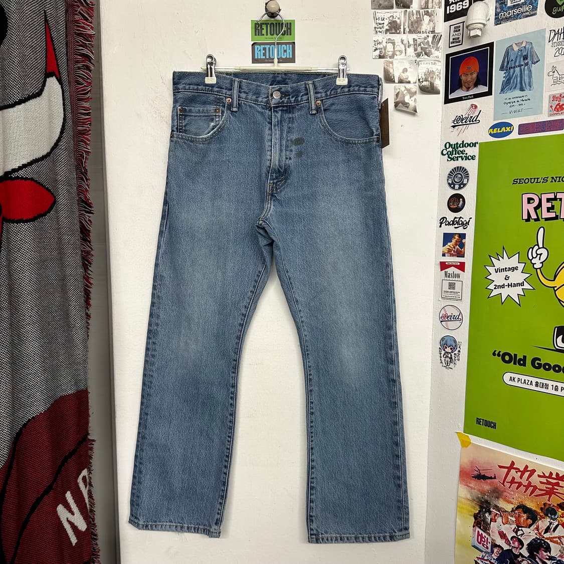 00‘s 리바이스 517 부츠컷 중연청 상품이미지1