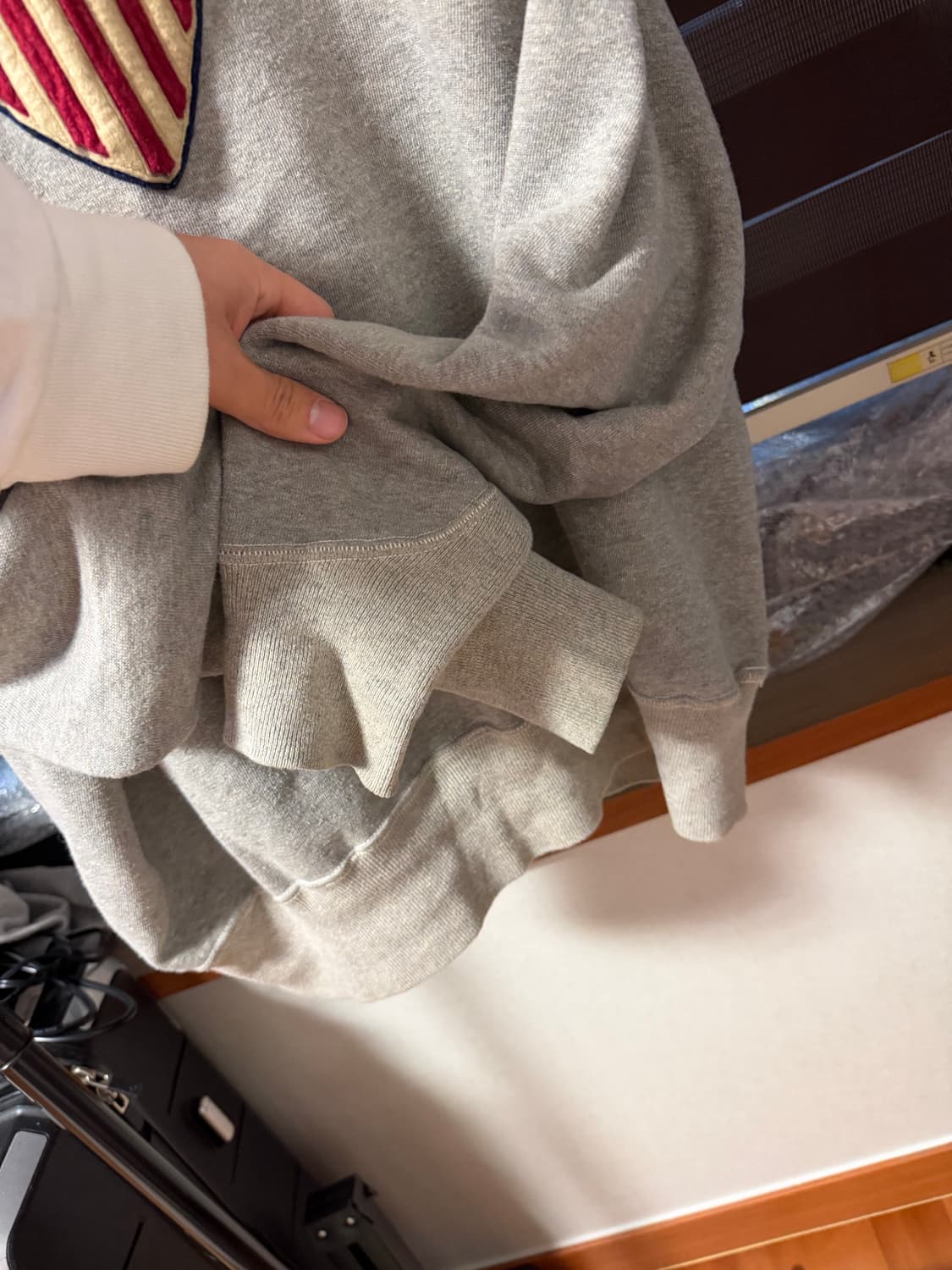 Warehouse 아플리케 빈티지 스웻 44사이즈 판매합니다. 상품이미지3