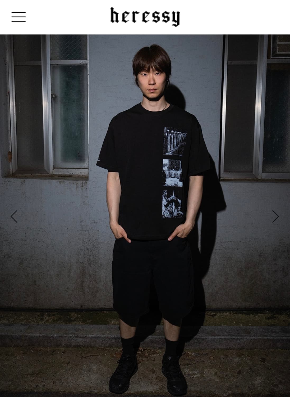 HERESSY DENIM PANTS BLACK 상품이미지4