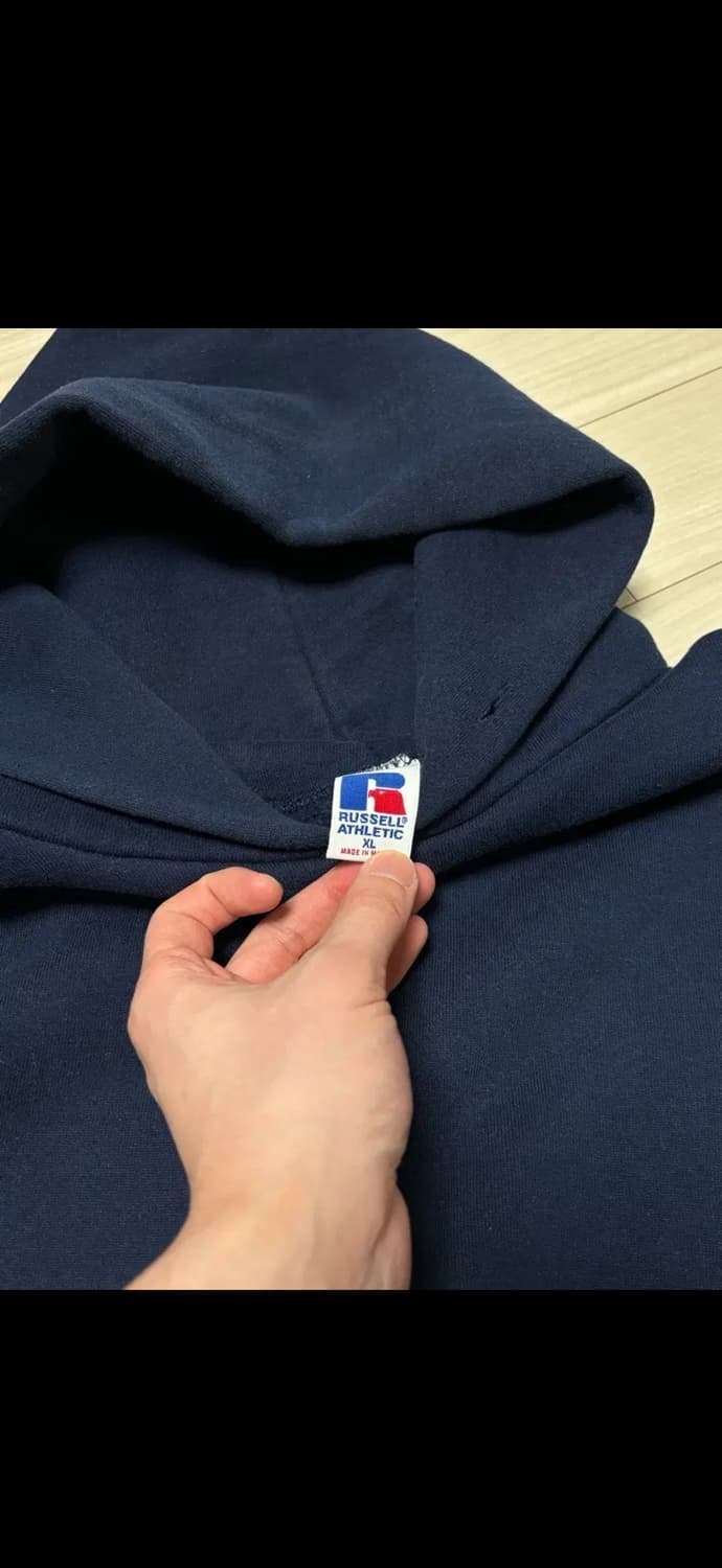[xl] 90s 빈티지 러셀 후디 네이비 상품이미지4