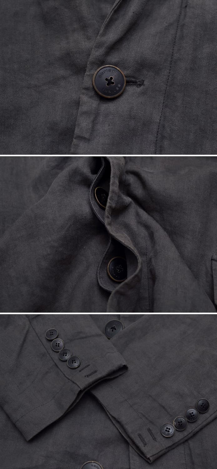 시리즈 (series) 이태리 디나모 천연 린넨 롱자켓 (100-105) 상품이미지9