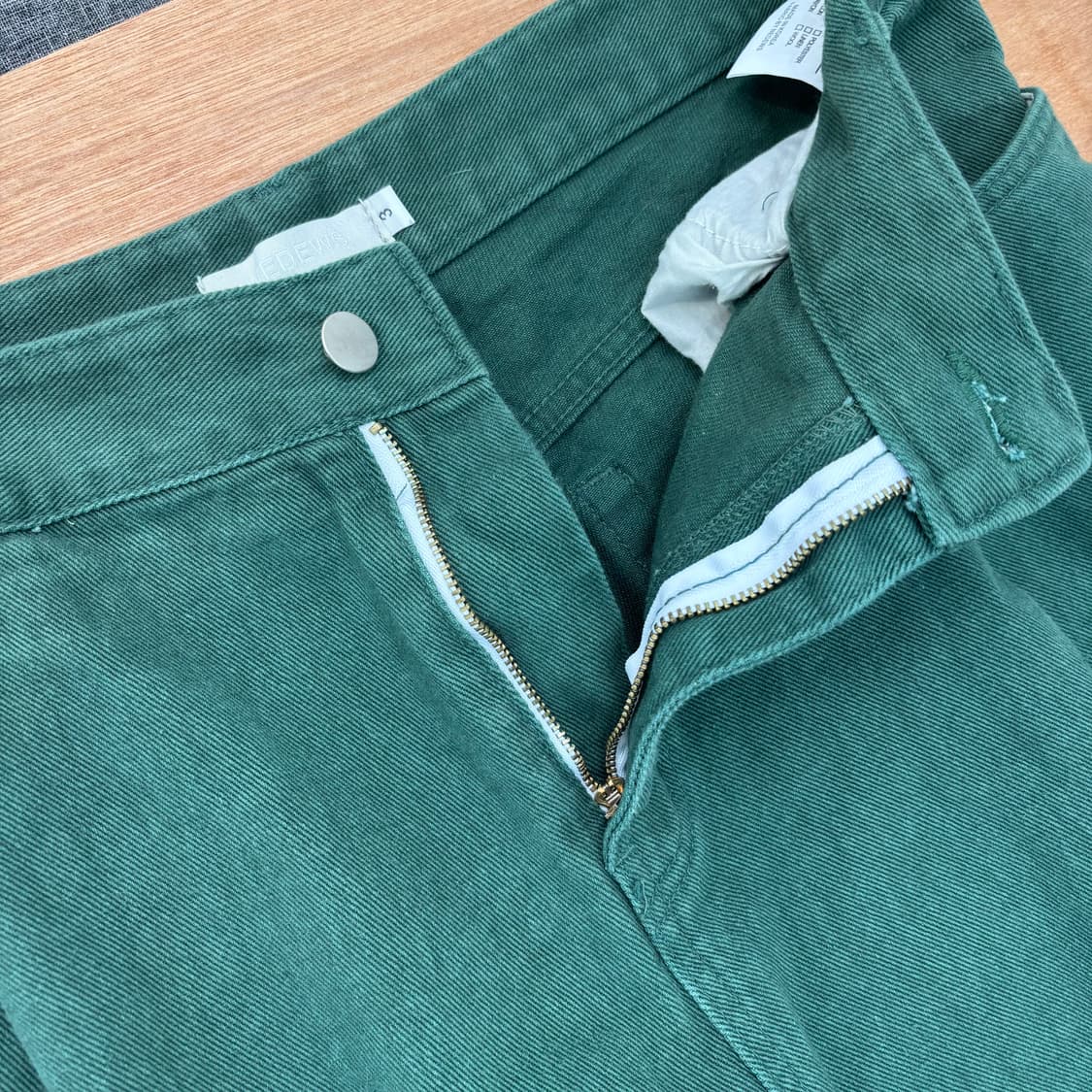 Olive Green Vintage Wide Pants   상품이미지2