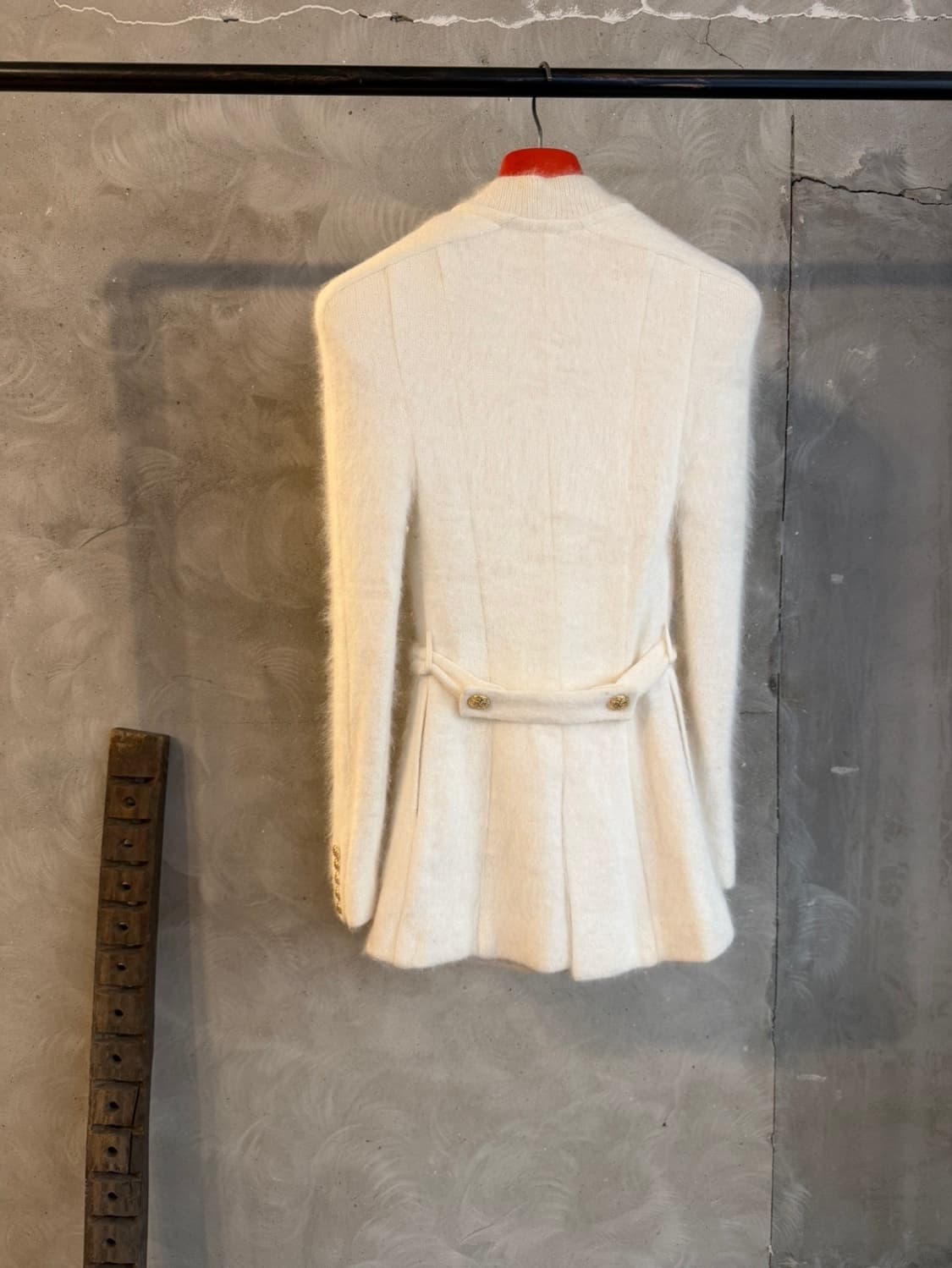 발망 파워숄더 금장 코트 55 상품이미지6