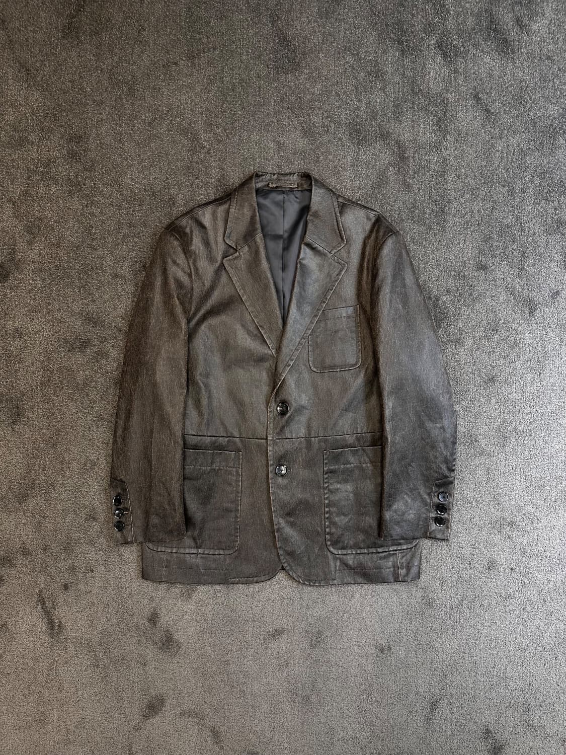 일꼬르소 코팅 블레이저 자켓 상품이미지1