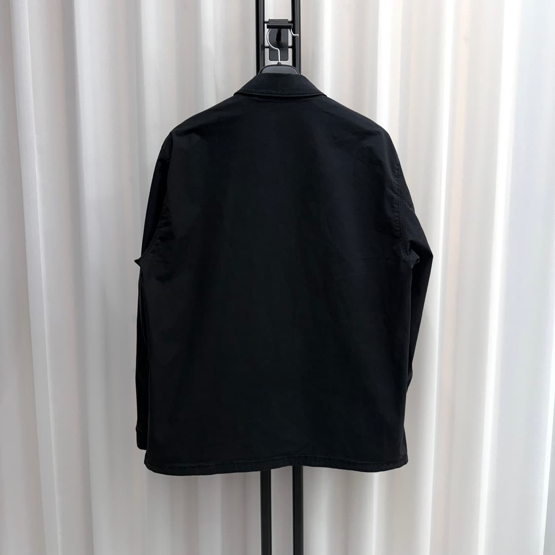 [XL] 스톤아일랜드 오버셔츠 자켓 블랙 상품이미지2