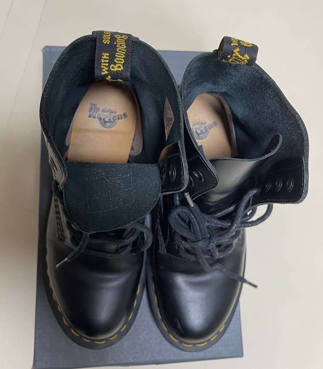 닥터마틴 1460 스무스 가죽 8홀 부츠 블랙 EU36 (230mm) 상품이미지7