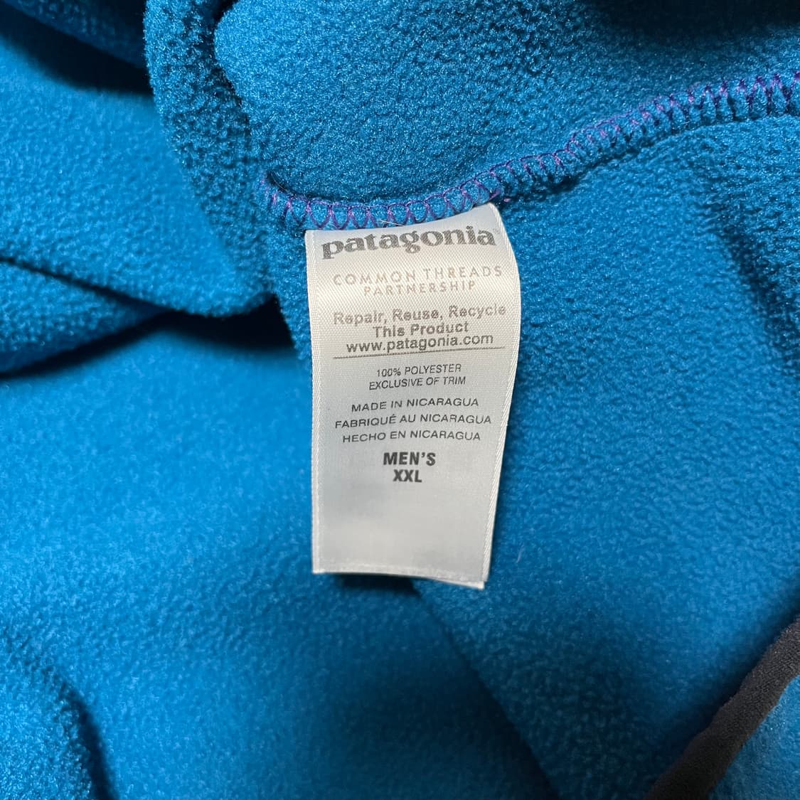 파타고니아 신칠라 퍼플/블루 상품이미지4