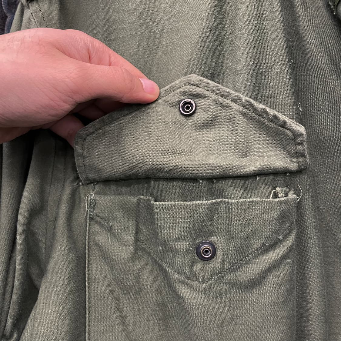 S/R 80s 알파 인더스트리 M65 필드 자켓 오리지널 야상 상품이미지6