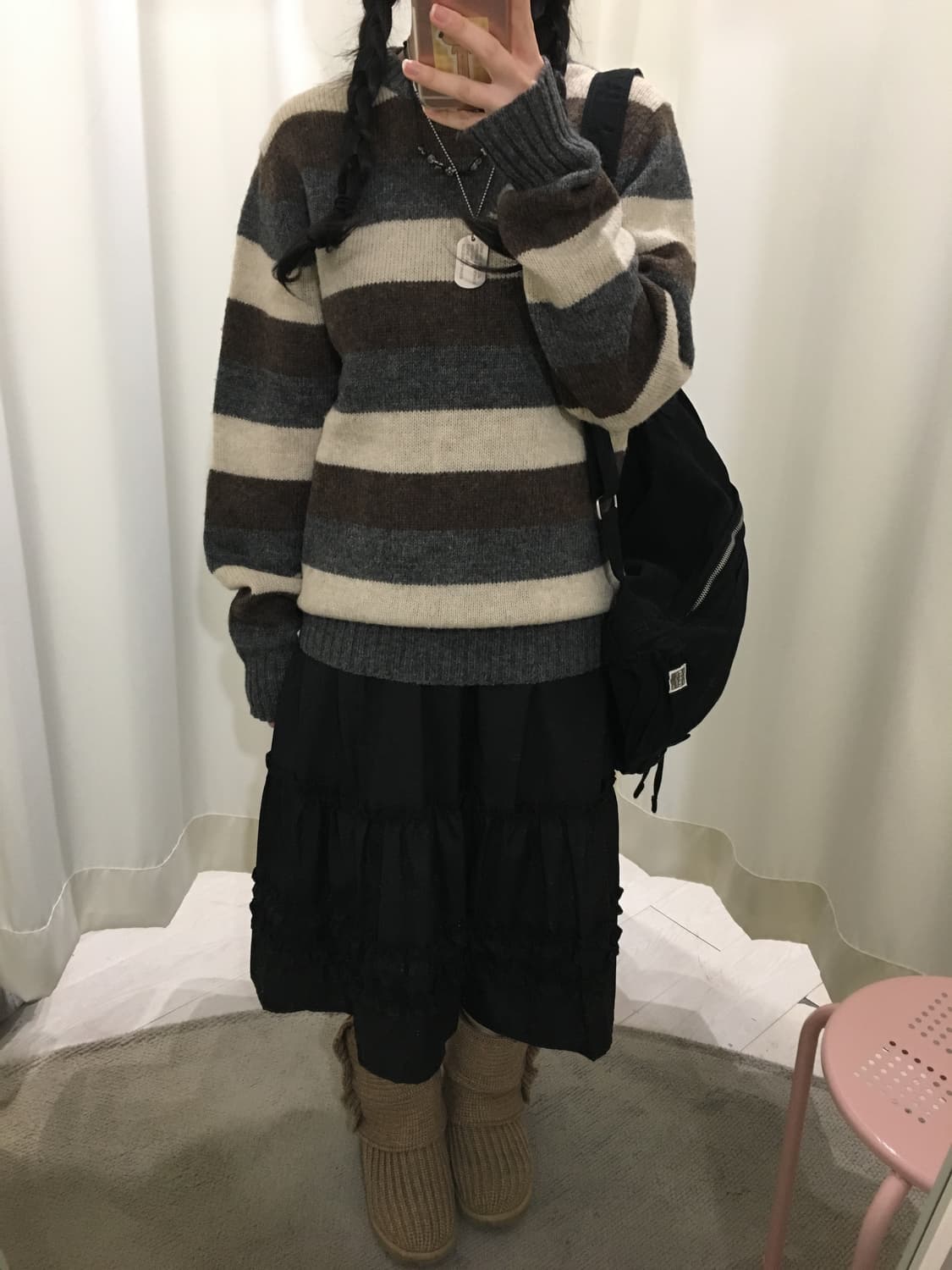 stripe wool knit 상품이미지3
