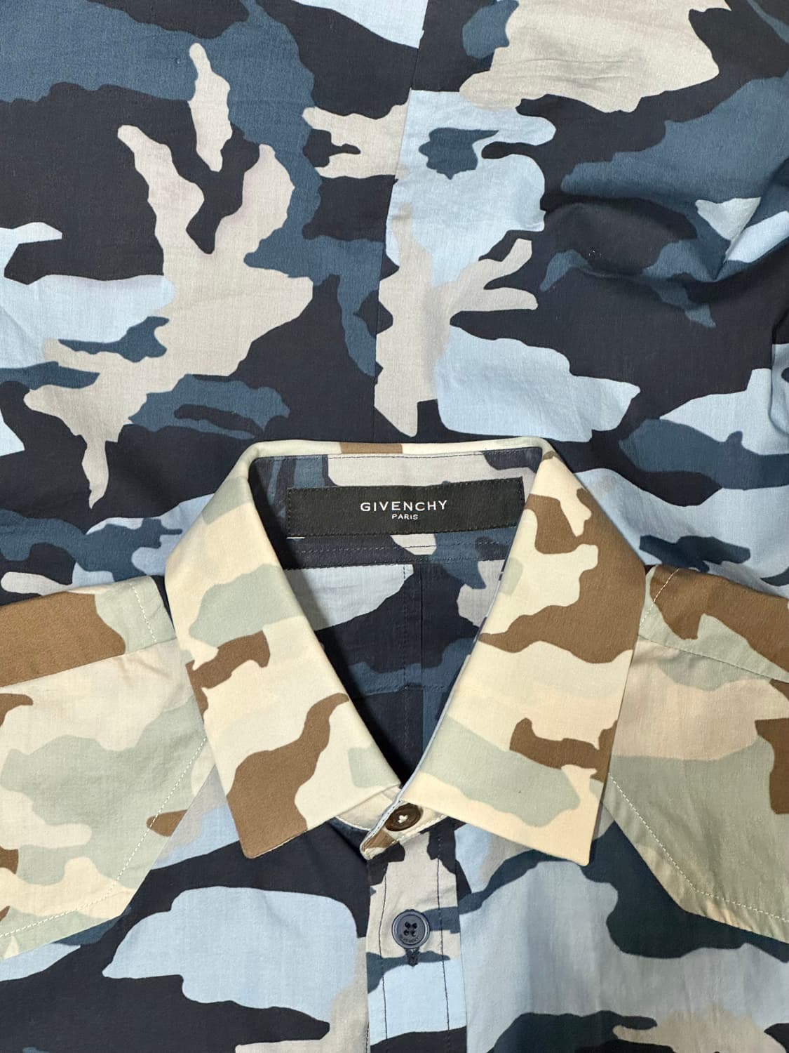 지방시 14SS MIXED CAMO SHIRT 상품이미지4
