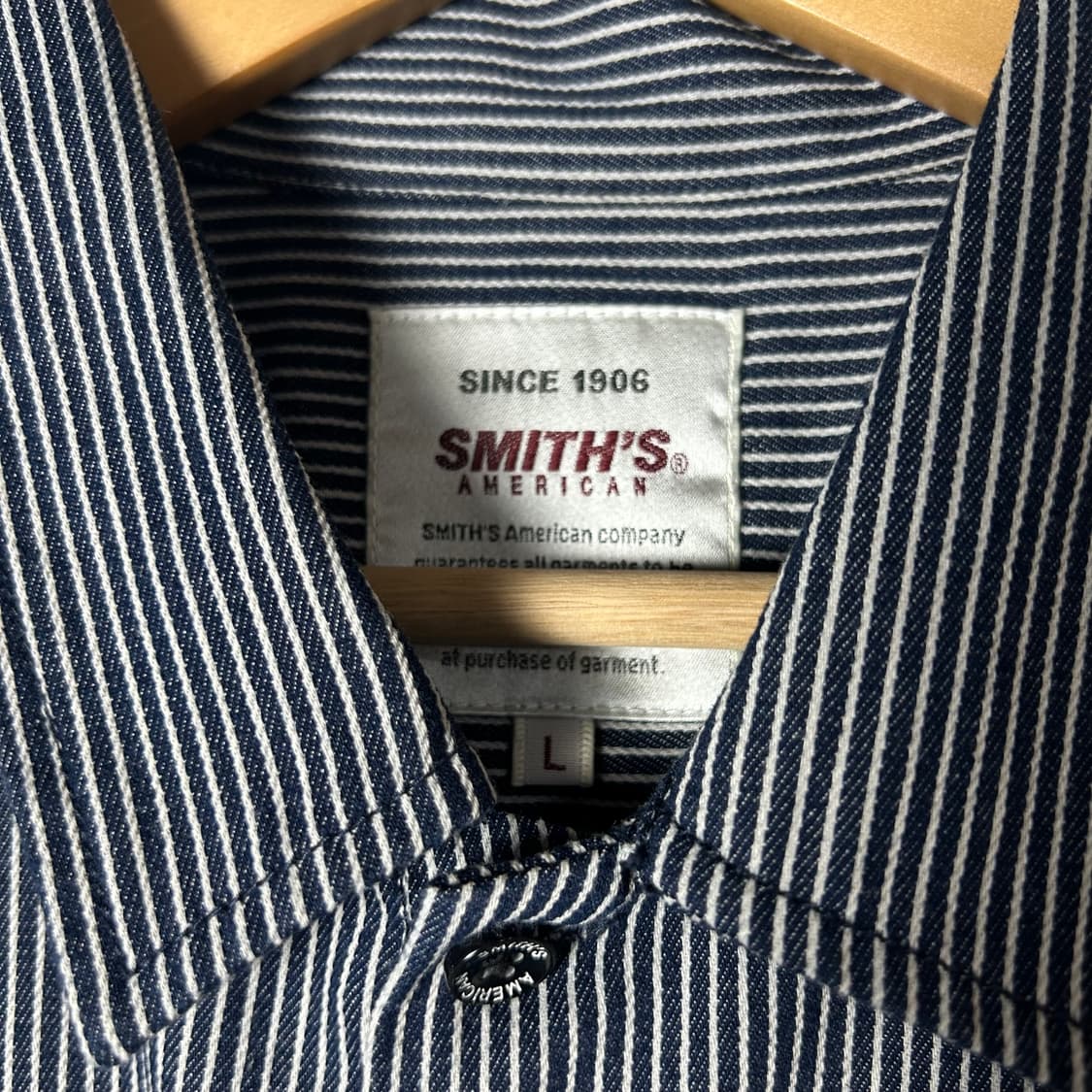 [SMITH'S] 스미스아메리칸 투포켓 스트라이프 반팔셔츠 상품이미지5