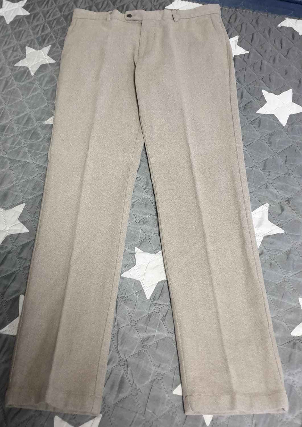 (이태리 원사)빈폴 슬로니 라인 브러쉬드 샴브레이 코튼 슬랙스 (34) 상품이미지1