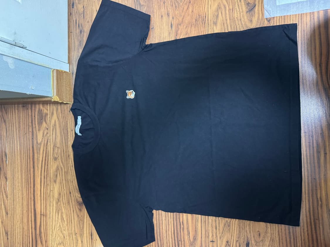 메종키츠네 반팔 블랙 XL 상품이미지1