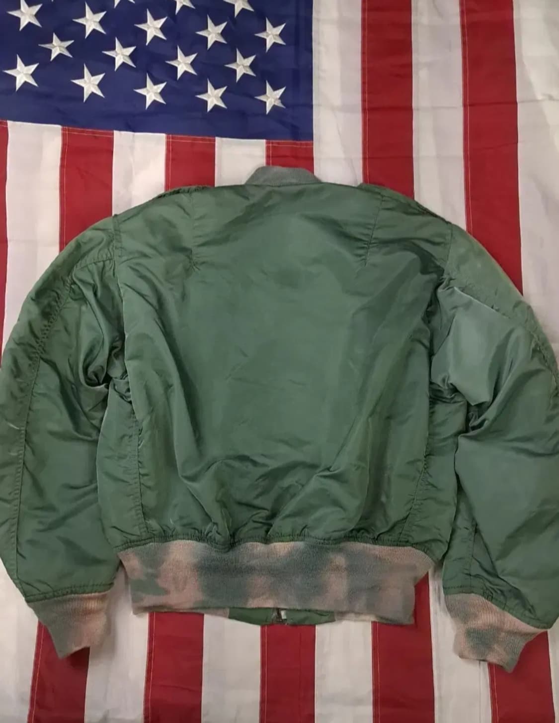 오리지날 알파사 미공군 L-2B 빈티지 항공점퍼 상품이미지8