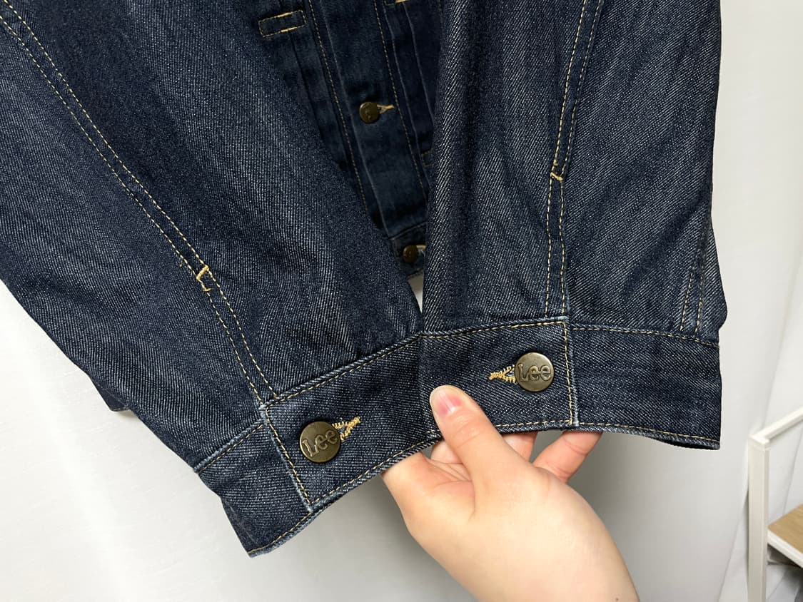 리 Lee 코듀라 데님 1st 아메카지 워크웨어 트러커 청자켓 L 상품이미지7