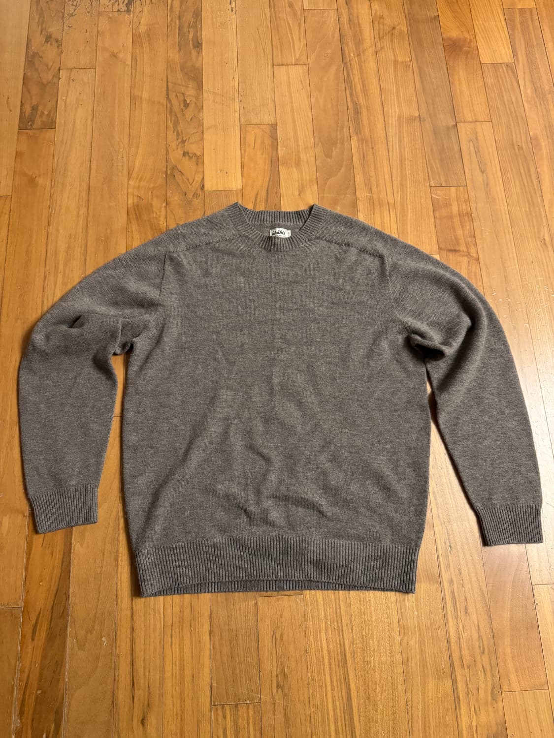 카키스 캐시미어 니트  상품이미지1