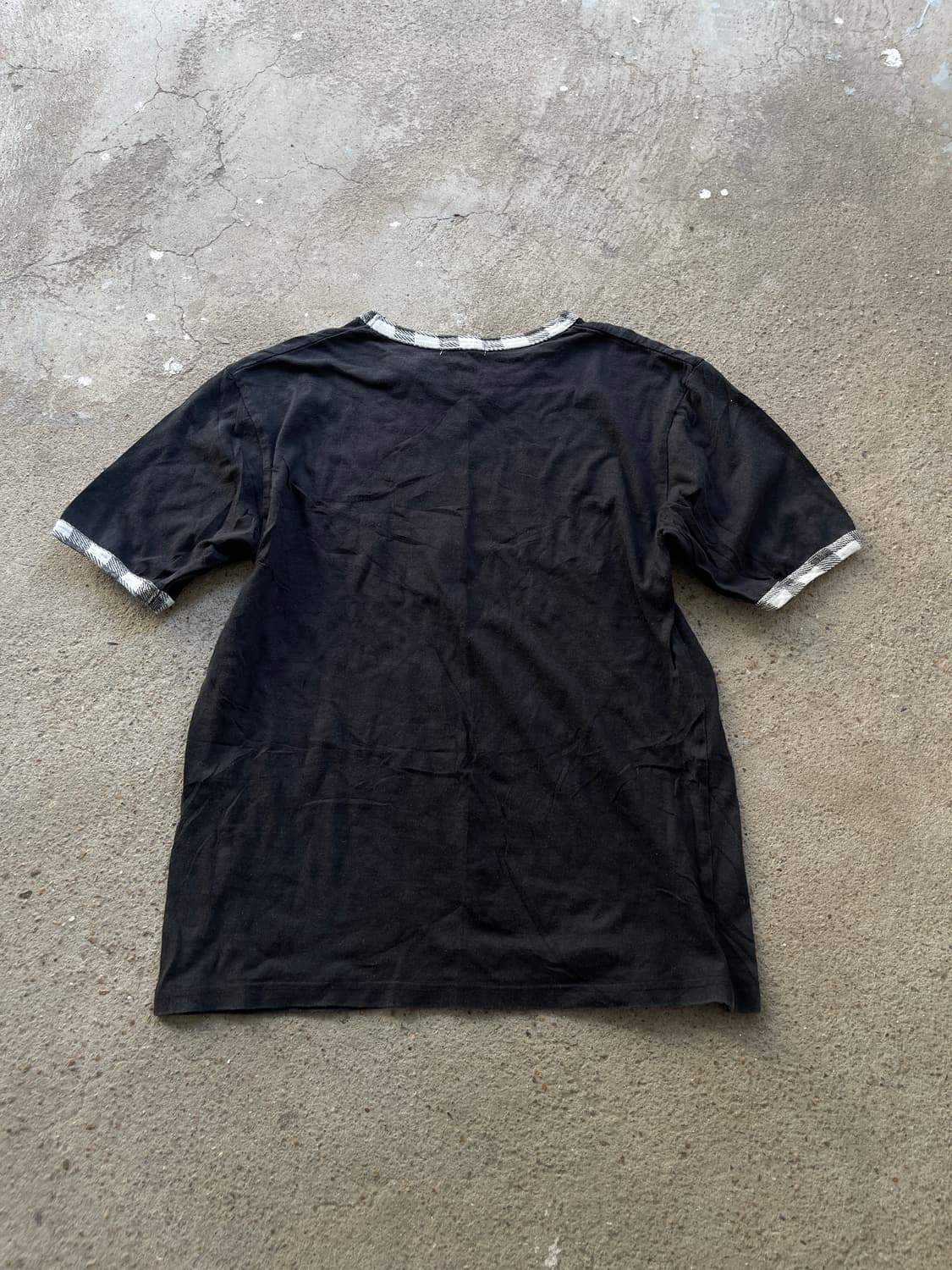 (Japanese vintage)check layered t 상품이미지4