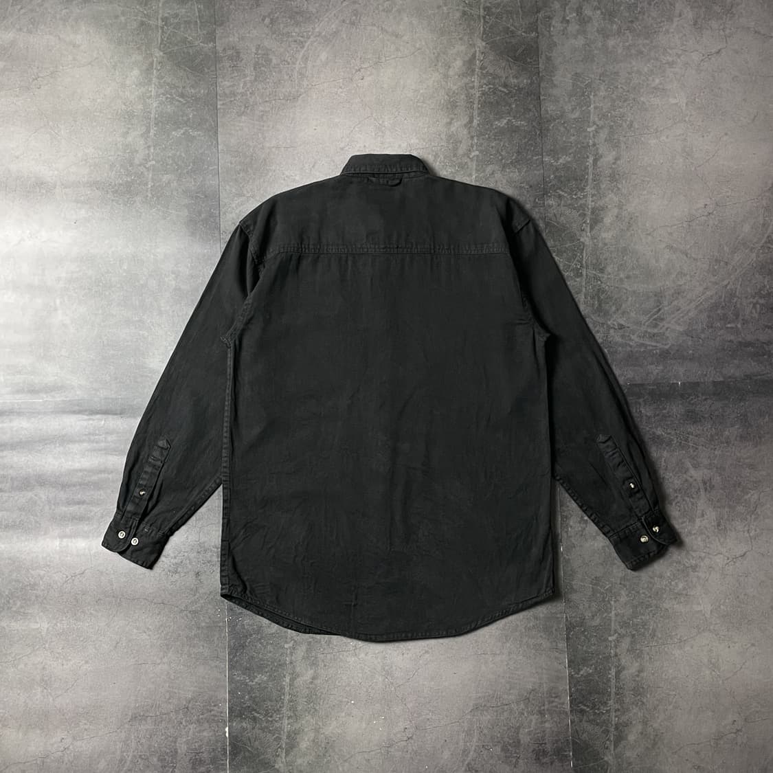 SIERRA PACIFIC 시에라퍼시픽 블랙 코튼 셔츠 A00674 상품이미지7