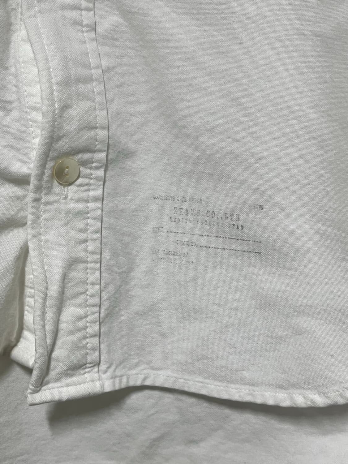 빔즈 화이트 후드 와이어 셔츠 상품이미지5