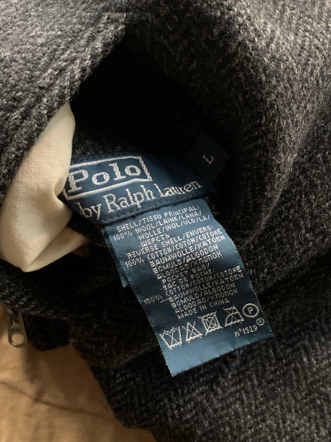 폴로 랄프로렌 울 헤링본 / 코튼 트윌 리버시블 스포츠 자켓 상품이미지6