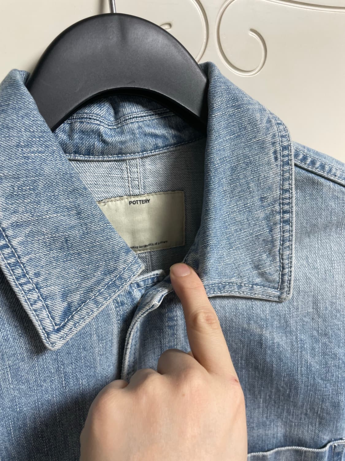 포터리 데님 워크자켓 2사 상품이미지3