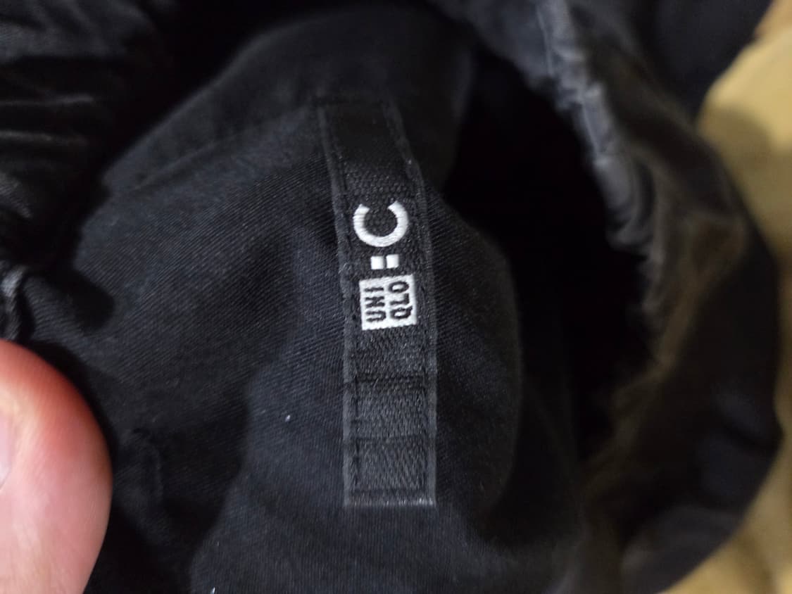 유니클로 C 와이드 파라슈트 팬츠 데님 (무민서 pick) 상품이미지9