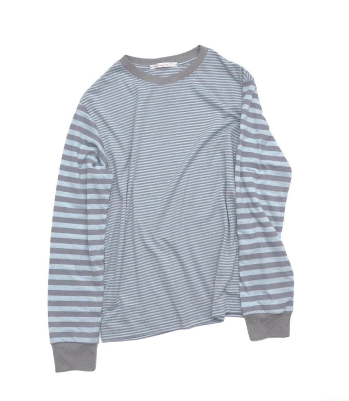 0milewear stripe long sleeves_blue 상품이미지1