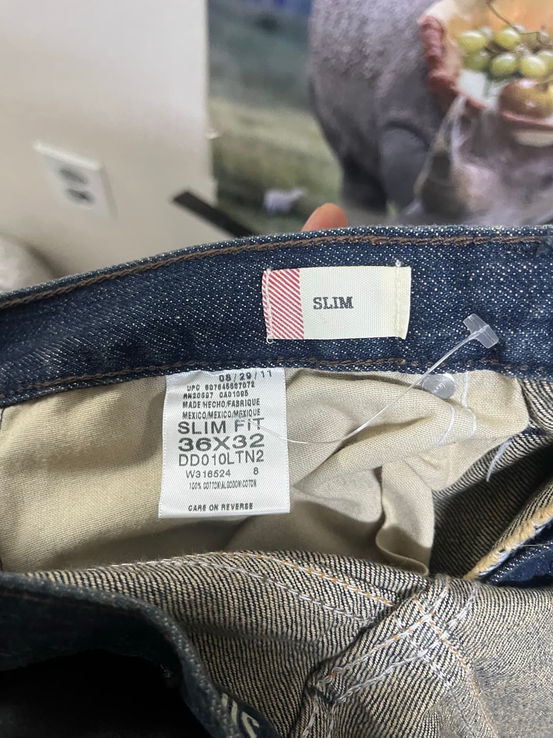 디키즈  5-Pocket Jeans 슬림핏 36x22 상품이미지4